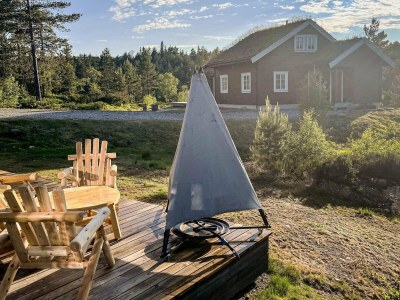 Holiday house 11 person holiday home in Hornnes - Outdoor photo 8