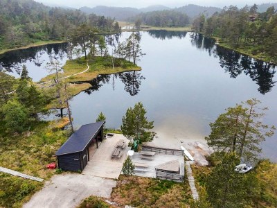 Holiday house 11 person holiday home in Hornnes - Outdoor photo 38