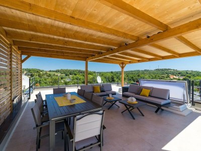 Apartment Möbliertes Penthouse mit Meerblick - Outdoor photo 6