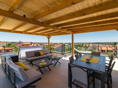 Apartment Möbliertes Penthouse mit Meerblick - Outdoor photo 9