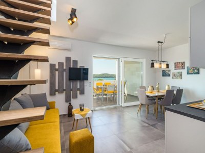 Apartment Möbliertes Penthouse mit Meerblick - Features photo 23