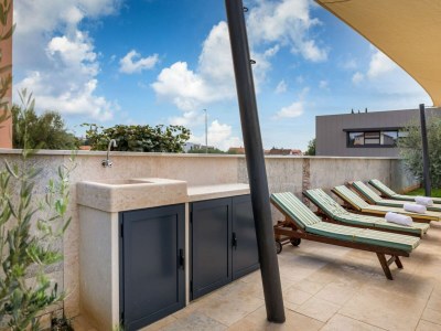 Villa Attic apartment with balcony in Medulin - Outdoor photo 8