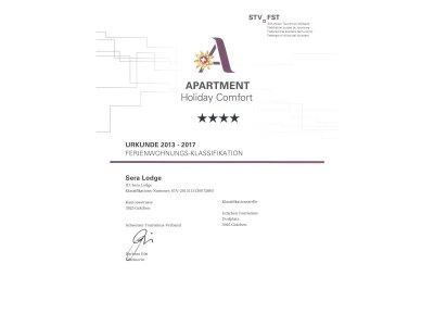 Holiday apartment Brunegghorn, Sera Lodge - Document photo 40