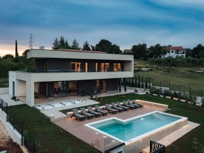 Villa Luxuriöse Villa mit Pool in Sveti Bartul - Outdoor photo 10