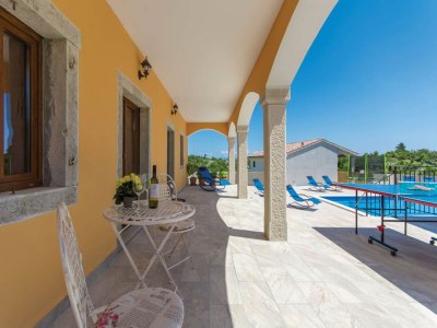 Villa Villa in Skitaca mit Pool und Meerblick - Outdoor photo 10