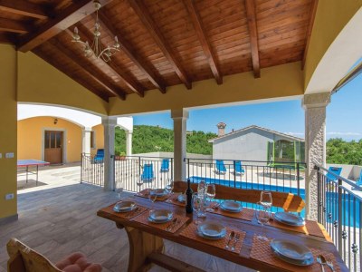 Villa Villa in Skitaca mit Pool und Meerblick - Outdoor photo 12