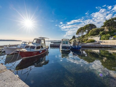 Apartment Sea View Apartment in Barbat - Outdoor photo 6