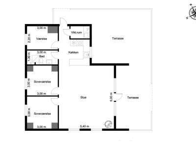 Holiday house 6 Personen Ferienhaus in Nørre Nebel - Outdoor photo 5