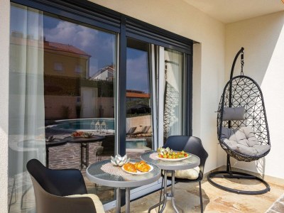 Villa Luxuriöse Villa in Pula mit Pool und Whirlpool - Outdoor photo 14