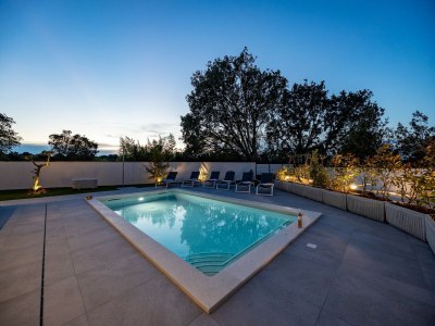 Villa Villa in Štinjan nahe Hidrobaza Strand - Outdoor photo 9