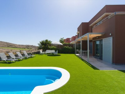 Chalet Chalet in Salobre mit privatem Pool - Outdoor photo 2