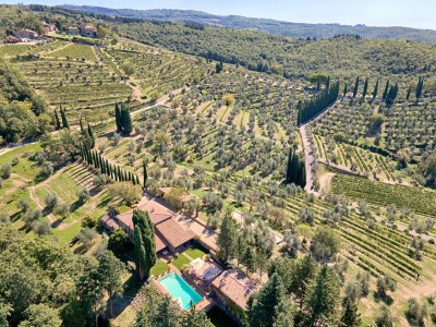 Villa Luxury Villa in Chianti with Winery up to 8 Guests - Environment photo 26