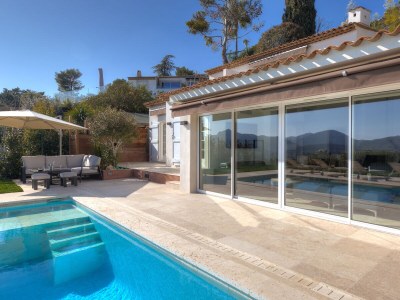 Holiday house Villa contemporary with a panoramic view of Mandelieu - Outdoor photo 5