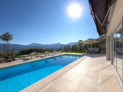 Holiday house Villa contemporary with a panoramic view of Mandelieu - Outdoor photo 6
