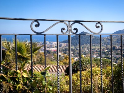 Holiday house Villa contemporary with a panoramic view of Mandelieu - Outdoor photo 12