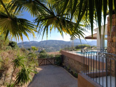 Holiday house Villa contemporary with a panoramic view of Mandelieu - Outdoor photo 16