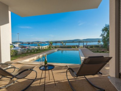 Villa Villa in Turanj mit Meerblick - Outdoor photo 9