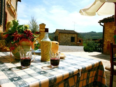 Farmhouse Bauernhaus in Asciano mit Pool & Grill - Outdoor photo 13