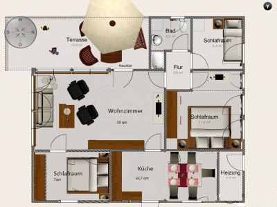 Holiday house Ruhiger Bungalow am Hennesee mit Terrasse - Outdoor photo 27