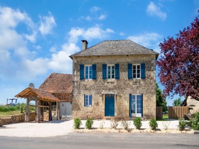 Holiday house Charming House in Coubjours with Pool - Outdoor photo 6