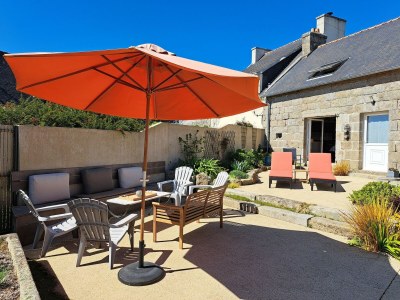 Holiday house Granite House by GR34 & Sandy Beach in Quimper Region - Holiday house