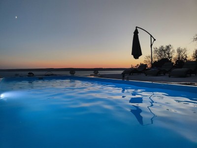 Apartment Wohnung mit Pool in Karlobag in Tribanj Krušcica - Apartment