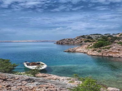 Apartment Wohnung mit Pool in Karlobag - Environment photo 46