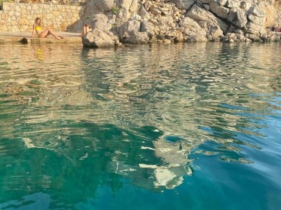 Apartment Wohnung mit Pool in Karlobag - Environment photo 57