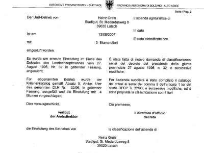 Holiday apartment Gala - Bauernhof Stadlgut - Document photo 41