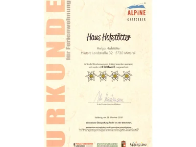 Holiday apartment Haus Hofstoetter - Document photo 24