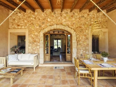 Holiday house Finca in Santa María mit Salzwasserpool - Outdoor photo 13