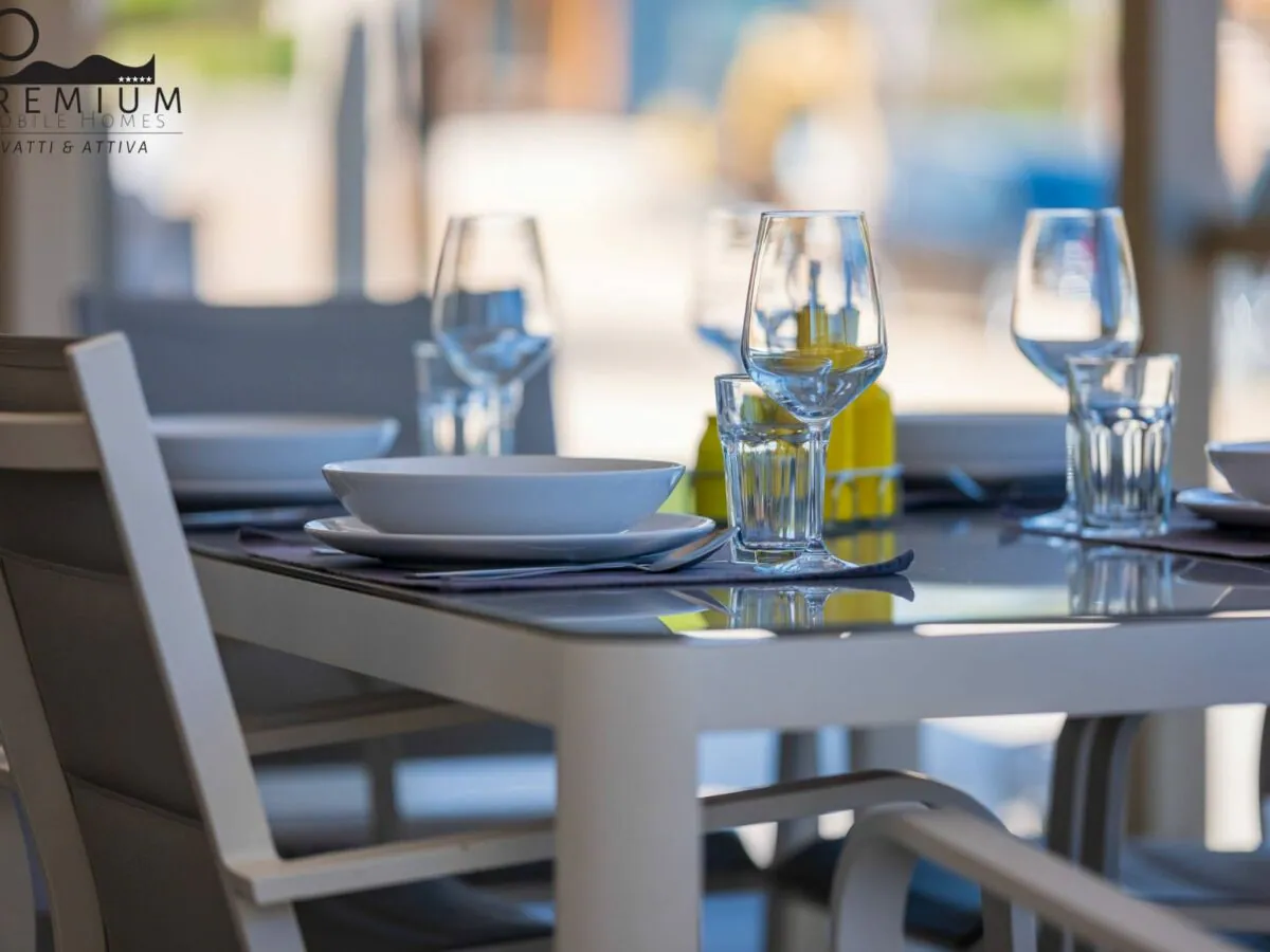 caravan Charming Two-bedroom Mobile Homes Drage - Mobile Home with Sea View and Terrace - Outdoor photo 2