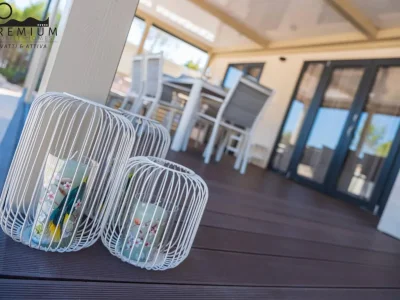 caravan Charming Two-bedroom Mobile Homes Drage - Mobile Home with Sea View and Terrace - Outdoor photo 3