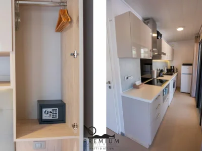 caravan Charming Two-bedroom Mobile Homes Drage - Mobile Home with Sea View and Terrace - Features photo 17