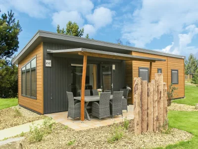 caravan Mobile Home im Tropical Islands Resort in Gross Wasserburg - caravan