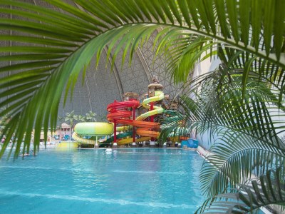 caravan Mobile Home im Tropical Islands Resort - Outdoor photo 8