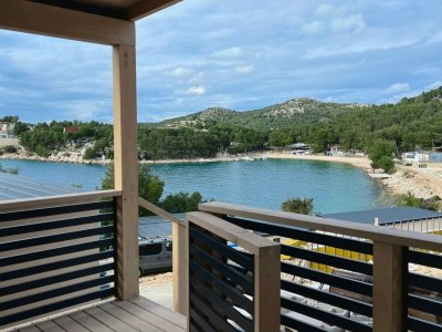 caravan Two Bedroom Mobile Home with Terrace and Sea View - Outdoor photo 2