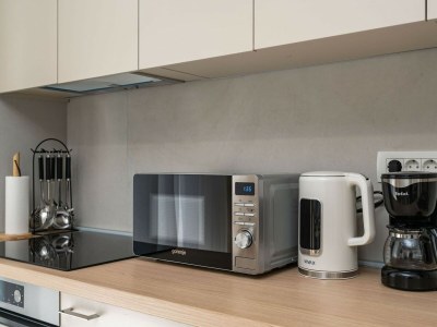 Apartment Modern City Escape - Two Bedroom Apartment with Balcony - Features photo 8