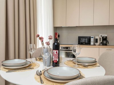 Apartment Modern City Escape - Two Bedroom Apartment with Balcony - Features photo 10