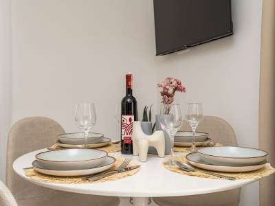 Apartment Modern City Escape - Two Bedroom Apartment with Balcony - Features photo 22