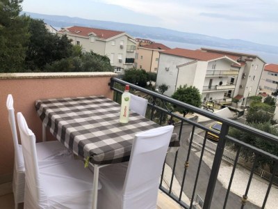 Apartment Apartmani Villa Borzic - One Bedroom Apartment with Terarce and Sea View in Riviera Omiš - Apartment
