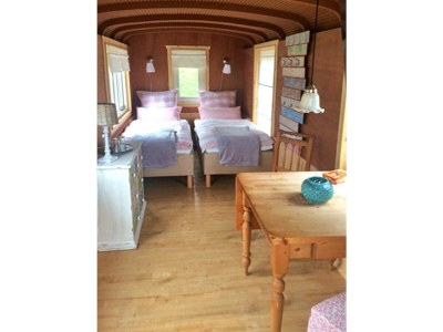 Apartment Schäferwagen auf der Apfelwiese inkl.Eselwanderung - Outdoor photo 6