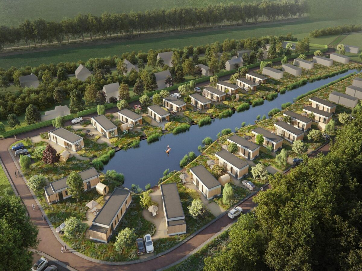 Holiday house Waterlodge in Winterswijk with Sauna & Hot Tub