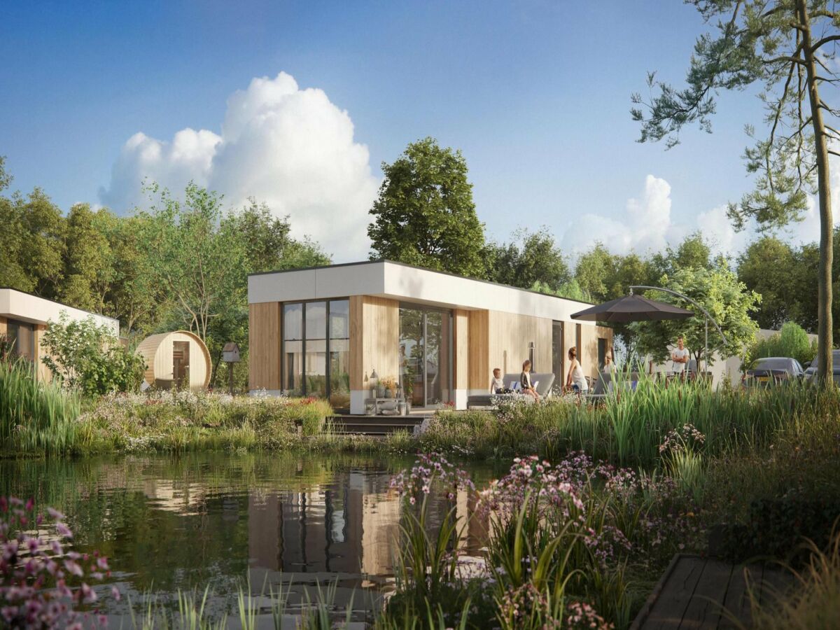 Holiday house Waterlodge in Winterswijk with Sauna & Hot Tub