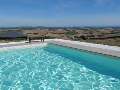 Holiday house Ferienwohnung mit Pool und Panoramablick - Outdoor photo 5