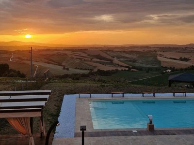 Holiday house Ferienwohnung mit Pool und Panoramablick - Outdoor photo 6