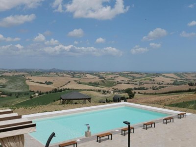 Holiday house Ferienwohnung mit Pool und Panoramablick - Outdoor photo 8