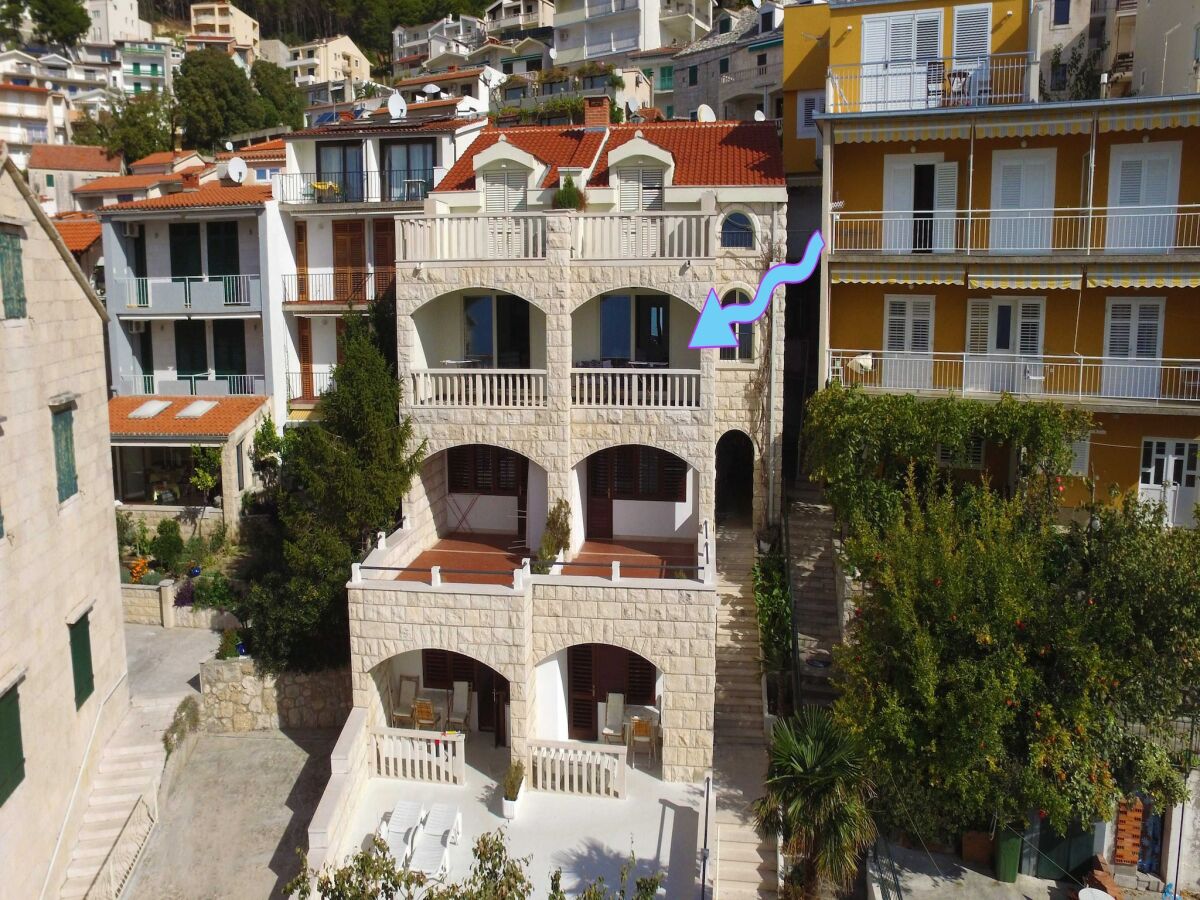 Apartment Apartments & Room Vesna - Studio Apartment with Terrace and Sea View