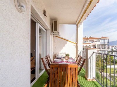 Apartment Wohnung in Empuriabrava mit Pool und Bergblick - Outdoor photo 35