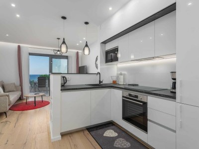 Apartment Luxury Beachfront Krk Apartments with Terrace - Studio Apartment with Terrace - Features photo 3